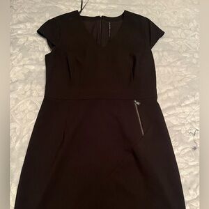 Andrew Marc Black Mini Dress